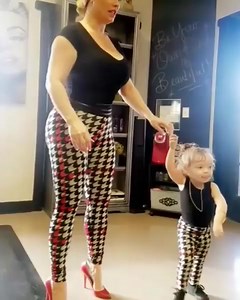 Baby Chanel with her high kicks! She just turned 2 when this video was captured!😱 #highKick #singalong #adorable #throwback #Coco | Coco