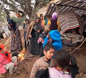 13K views · 345 reactions | Heavy Rain in the Nomadic Camp_ the nomadic lifestyle | Village Cooking | Facebook