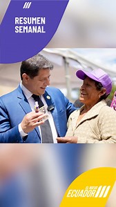 ¡Seguimos transformando el agro ecuatoriano! Impulsamos acciones concretas para fortalecer la producción, abrir nuevos mercados, fomentar el empleo juvenil rural y construir un campo más justo y sostenible. Te invitamos a revisar nuestro resumen semanal. ▶️ #ElNuevoEcuador | Ministerio Agricultura, Ganadería y Pesca Ecuador