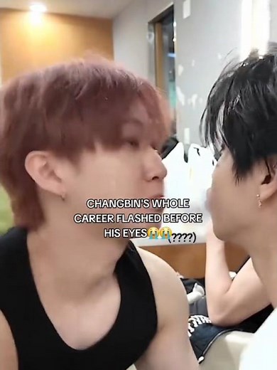 Han is ready 😭😃🙏#binnie & Hannie 💋 # #straykids #foryou #