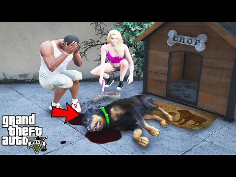 What Happens if The Loading Screen Girl KILLS CHOP in GTA 5