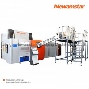 [Hot Item] Automatic 350ml, 600ml, 1L, 1.5L Pet Bottle 12000bph Blow Molding Filling Capping Machine for Water CSD Juice Milk Products Turnkey Production Line