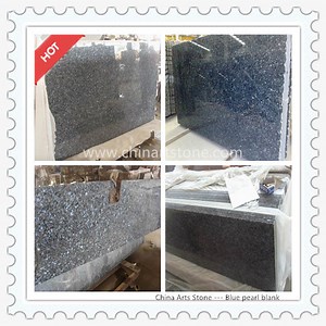 [Hot Item] Polished Blue Pearl Natural Granite for Hotel and Home Countertop