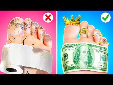 Rich vs Poor ❤️‍🩹Lucky and Unlucky Girl by 123 GO!