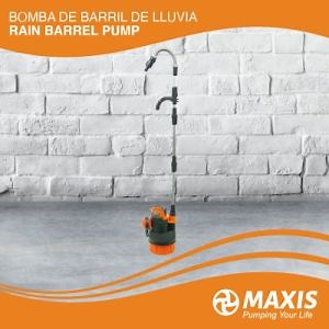 [Hot Item] Domestic plastic Electric Garden Small Irrigation Pump for Home Rain Barrel with Float Switch