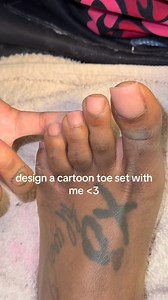 3.1M views · 13K reactions | not sure if this is called a comic set or cartoon set but either way I love it  #acrylictoes #dallasnails #nailinspo # | Nailed By ErickaJ | Facebook