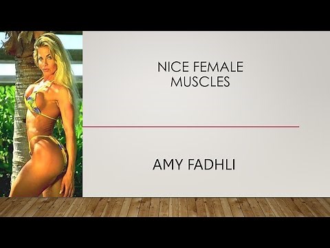 Nice Female Muscles - Amy Fadhli - Part 02