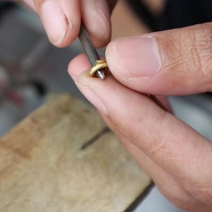 How gold chain ring is made Part 3 | Hallmark Craft