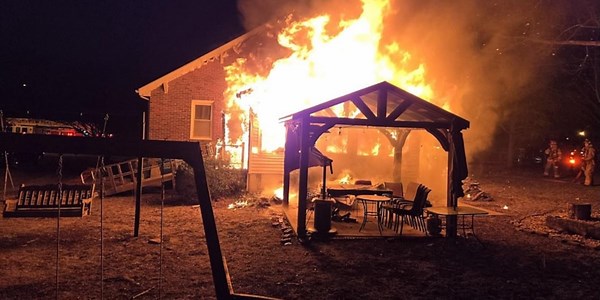 One injured, six displaced after Roanoke house fire
