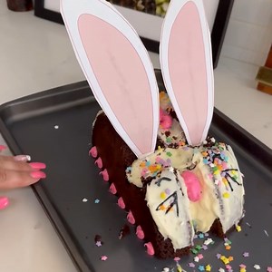 2.6K views · 35 reactions | All is not lost! This bunny cake can be saved :) | Ann Reardon How To Cook That | Facebook