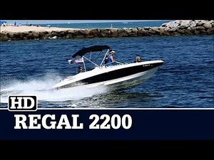 Regal 2200 Bowrider Running
