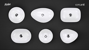 Designul lavoarelor din colectia MODUO reflecta cele mai noi tendinte in amenajarea unei bai. Aceasta colectie ofera fie forme clasice de lavoare - cum ar fi circulare, dreptunghiulare sau ovale - fie forme neregulate indraznete, pe care le puteti configura in moduri diferite. Afla mai multe: ⬇⬇⬇ https://www.cersanit.com/ro/product-catalog/lavoare-si-piedestale/tip-produs-lavoare-pentru-blat/colectie-moduo ▪ MODUO ▪ lavoare pe blat ▪ neregulate 45 cm sau 55 cm ▪ circulare 35 sau 40 cm ▪ ovale 50