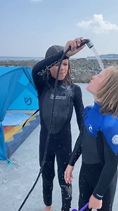 1.2K views · 20 reactions | The Helio™ pressure shower is easy to use and portable, great for washing off salt and sand from the beach! Simply pump up the shower using the foot pump and you'll have a 5–7 minute shower at the ready. Video: @gtans Location: York Beach, ME/Wabanaki (Dawnland Confederacy, N’dakina (Abenaki / Abénaquis), Pennacook Lands | NEMO Equipment | Facebook