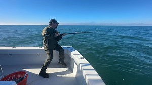 Alright folks taking suggestions on favorite 30 pound boat class rod and 40 to 80 pound boat rod? Video was on board the Reel Deal Sportfishing - Clearwater Beach which is a 34 foot Crusader out of Clearwater Beach Florida! | Anthony Rubeo Outdoors | Facebook