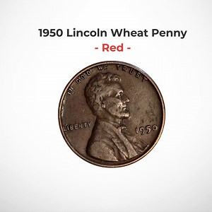 1950 Lincoln Wheat Penny "red" - Brilliant Uncirculated Copper Cent - Collectible Coin - Wheat - A1 - Etsy Canada