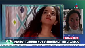 6K views · 15 reactions | En entrevista con Nacho Lozano, Silki Torres, hermana de #MaikaTorres, mujer venezolana asesinada en #Chapala, Jalisco, habla sobre el caso y comparte de qué manera la cantante Lucero ha apoyado a su familia. | #MonólogoNachoLozano #DPC con Nacho Lozano | Imagen Noticias | Facebook