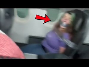 Flight Attendants Duct-Tape Woman to Seat in Most Unbelievable Mid-Air Scene
