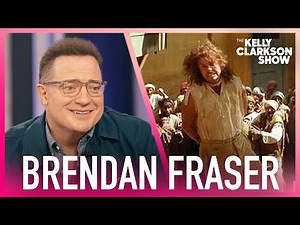 Please Watch Brendan Fraser Tell Kelly Clarkson About The Time He Almost Died On The Set Of ‘The Mummy’