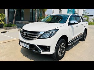 របៀបមើលឡាន Mazda Pick Up បុកផ្នែកខាងមុខ