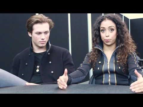 Leo Howard and Liza Koshy Freakish Interview