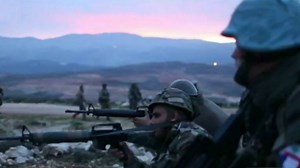 Video: French army train Lebanese troops