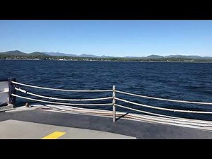 Crossing Lake Champlain - Ferry from Charlotte, VT to Essex, NY