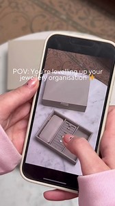 Levelling up your jewellery organisation with our jewellery box accessories 🤩 SHOP HERE - https://stackers.com/jewellery-boxes/jewellery-box-accessories #jewelry #jewellery #jewelrybox #jewellerybox #stackers #jewelryorganizer | Stackers