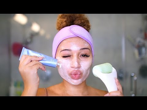DIY Facial At Home! *clear skin tips*