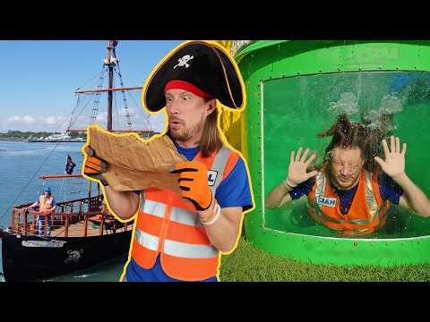 Dunk Tank Fun with Handyman Hal | Pirate Adventure with Handyman Hal
