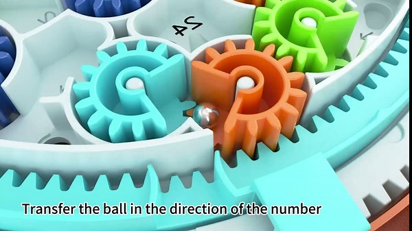 3D Maze Puzzles for Kids Ages 4-8, Gravity 3D Puzzle Ball Toy for Kids Adults, Educational Toys Gifts Kids, Teens, and Adults (Orange)