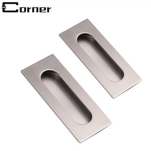 [Hot Item] Recessed Furniture Hardware Hidden Concealed Flush Pull Handle Cabinet Handle