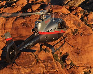 Grand Canyon Helicopter Ride with Canyon Floor Champagne Landing at Sunset and Strip Tour