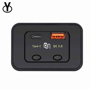 [Hot Item] Wide Voltage Input Bus USB Charger – Dual Port Type-C Pd & USB-a 12V-24V Compatibility