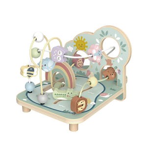 [Hot Item] Wooden Forest Beads Maze Toys for Toddlers, Bead Toy Colorful Roller Coaster Preschool Educational Toys for Toddlers