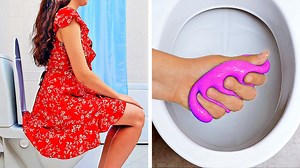 Useful toilet hacks to avoid awkward situations. 😱 | 5-Minute Crafts Teens