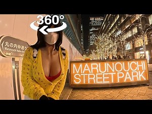 Tokyo’s Marunouchi Illumination 2025 – Champagne Gold Winter Lights