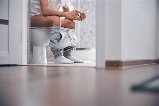 Smartphone Use On The Toilet Linked To 46% Higher Hemorrhoid Risk, Doctors Warn