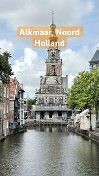 Alkmaar NL The Netherlands #scenery #photoshoot #canal #cheese #assorted #scenes #gallery #holland