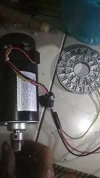 Dinamo treadmill bisa jadi generator low rpm