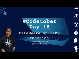 DataWeave splitBy function | #Codetober 2021 Day 18