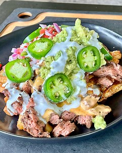 Carne Asada Loaded Steak Fries | Grillnation