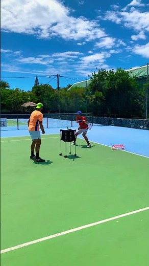 Tennis crossover step footwork 🎾