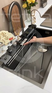 Elevate your culinary haven and make a statement with our luxury kitchen sink. #Tetrasink #Kitchensink #Multifunctionalsink #Waterfallsink - © 2025 TetraSink by DPM Group Ltd. | TetraSink