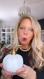 Look at this cute pumpkin hand soap!!!! And BONUS! It smells good! You can see it here (affiliate): https://bit.ly/3ODXU7k | Thistlewood Farm