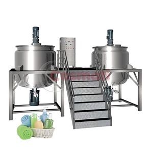 [Hot Item] 3000L Industrial Double Jackets Liquid Detergent Mixing Tank