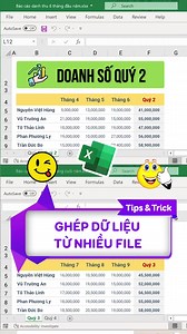 4.1K views · 26 reactions | Cách ghép dữ liệu từ nhiều file/sheet khác nhau trong excel ✌️ | Mỗi Ngày Một Mẹo Tin Học | Facebook