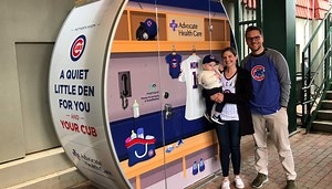 Cubs introduce 'lactation pod' for nursing mothers at Wrigley