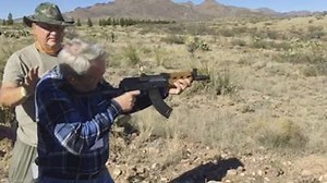 I spoke at a Compact for America event at the Inde Motorsports Ranch in Willcox, Arizona yesterday and shot an AK-47 for the first time. Really cool. | Lawrence Reed