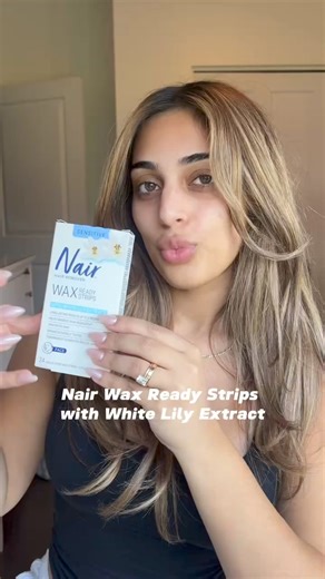 For the girlies who have some unwanted facial hair and want to create a flawless base for makeup, this one’s for you – asmr edition. ✨ The Nair Wax Ready Strips with White Lily Extract are so easy to use and super affordable, available at Walmart, SDM, or Amazon.ca! #Nair #skincareroutine #hairremoval | Nair Canada