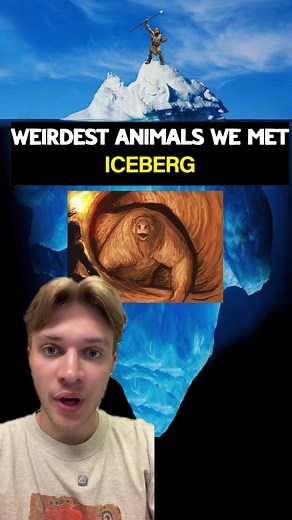 Weirdest animals ancient humans encountered iceberg #history #archaeology #science #ancienthistory #evolution
